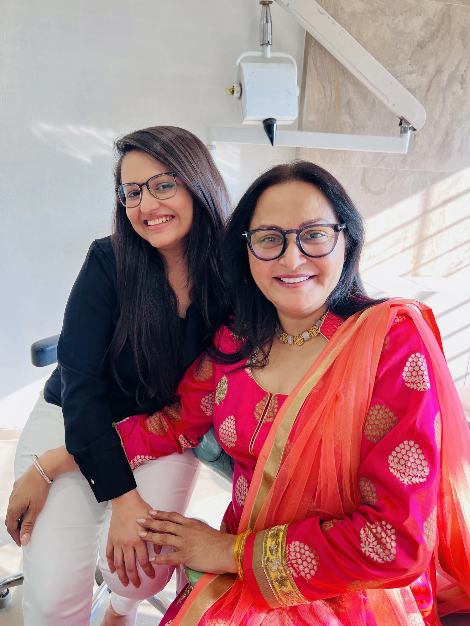 Jaya Prada with Dr. Kshama Chandan