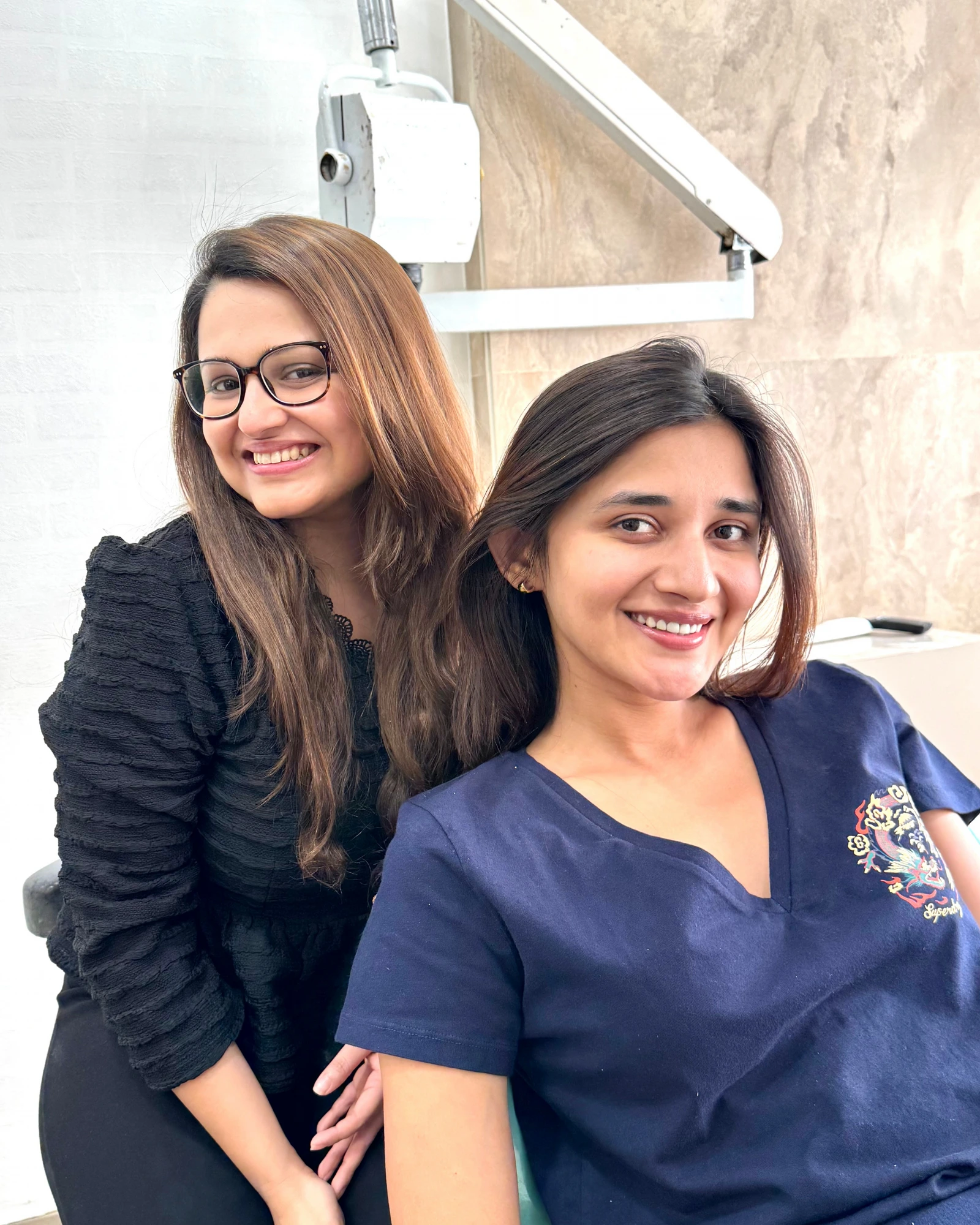 Kanika Mann with Dr. Kshama Chandan