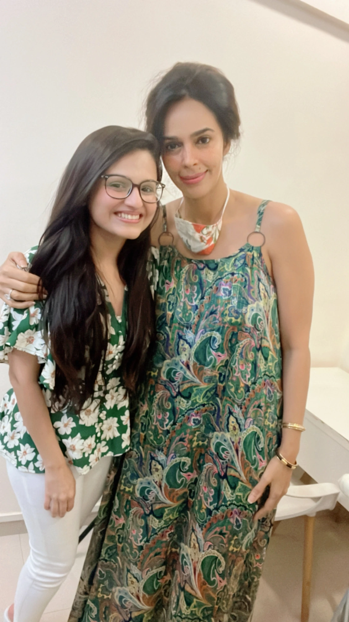 Mallika Sherawat with Dr. Kshama Chandan